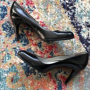 Calvin Klein | Black Leather Heels